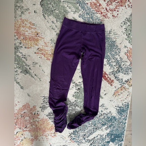 Aerie Dark Purple Women’s Scrunched Ankle Leggings Size Small - Picture 5 of 7